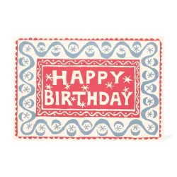 Cambridge Imprint Happy Birthday Waves Card