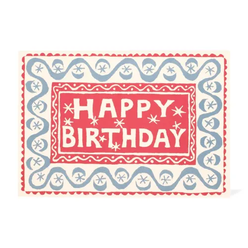 Cambridge Imprint Happy Birthday Waves Card