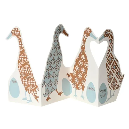 Cambridge Imprint Patchwork Puddleduck Greetings Card