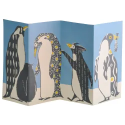 Cambridge Imprint Penguins in Kimonos Greetings Card