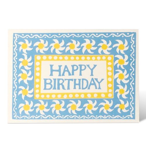 Cambridge Imprint Springtime Happy Birthday Card