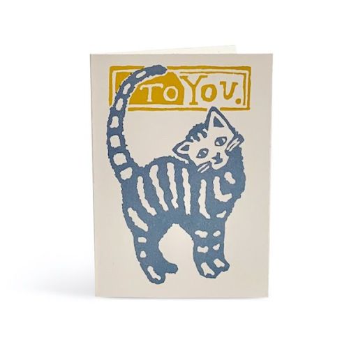 Cambridge Imprint To You Kitten Pack 6 Note Cards