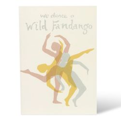 We Dance a Wild Fandango Greetings Card
