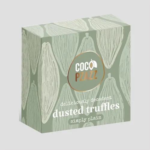 Coco Pzazz Plain Dusted Truffles 125g