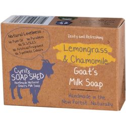 Lemongrass and Chamomile Goats Milk Soap