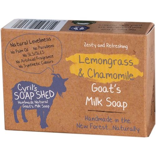 Lemongrass and Chamomile Goats Milk Soap