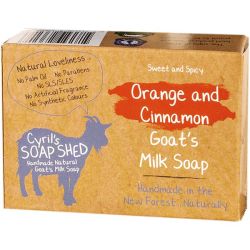 Orange and Cinnamon Goats Milk Soap