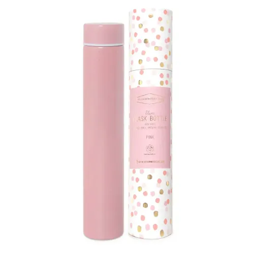 Designworks Slim Flask Confetti Pink