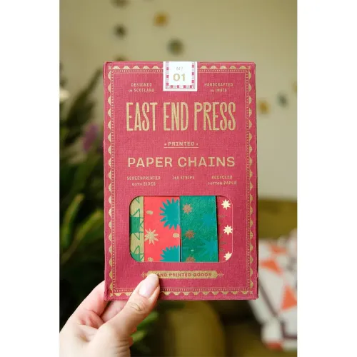 East End Press Festive Paper Chain Kit