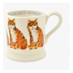 Emma Bridgewater Long Haired Ginger Cat Half Pint Mug