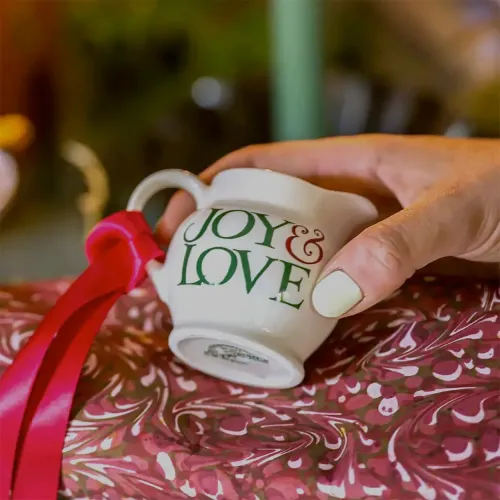 Emma Bridgewater Christmas Toast A Tiny Present Jug Decoration