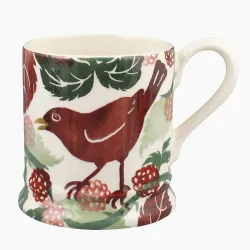 Emma Bridgewater Blackberry Hand Painted Half Pint Mug