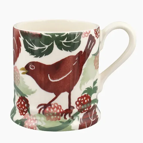 Emma Bridgewater Blackberry Hand Painted Half Pint Mug