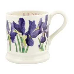 Emma Bridgewater Blue Iris Half Pint Mug