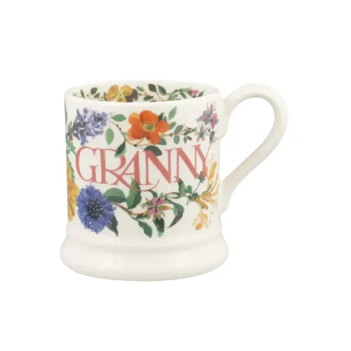 Emma Bridgewater Garden Flowers Granny Half Pint Mug