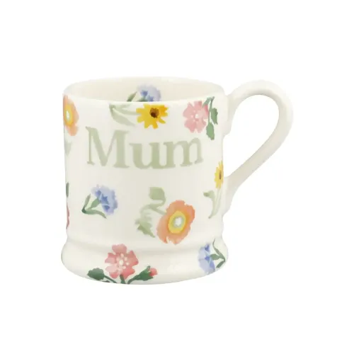 Emma Bridgewater Poppies and Pinks Mum Half Pint Mug