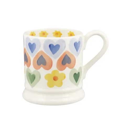 Emma Bridgewater Hearts and Flowers Half Pint Mug