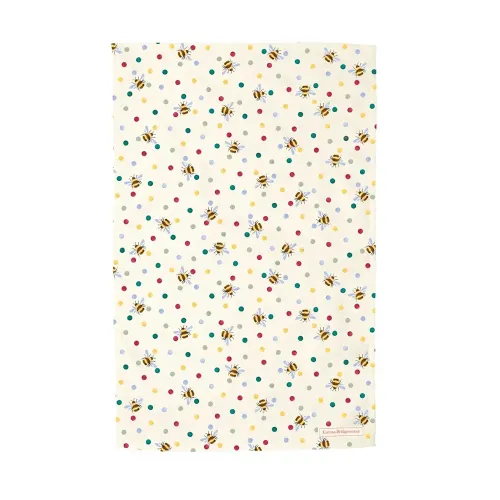 Emma Bridgewater Bumblebee and Small Polka Dot Tea Towel