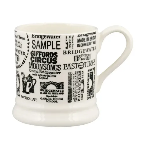 Emma Bridgewater Backstamps From 40 Years Half Pint Mug