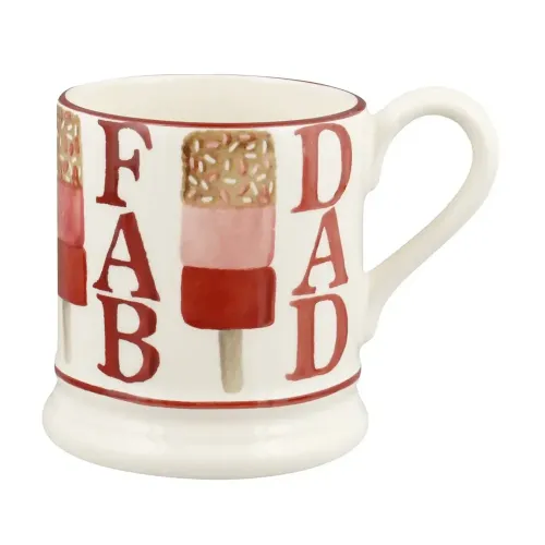 Emma Bridgewater Fab Dad Ice Lolly Half Pint Mug