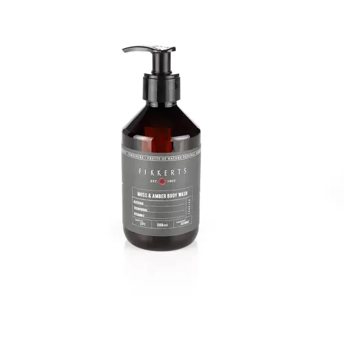 Fikkerts Gentleman's Body Wash Moss and Amber