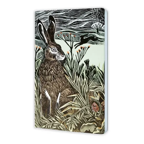 Angela Harding Hidden Hares Paperback A5 Notebook