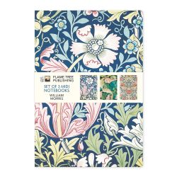 William Morris Set 3 Midi Notebooks