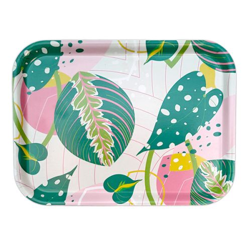 Gabrielle Good Lavish Leaves 27cm Rectangular Tray