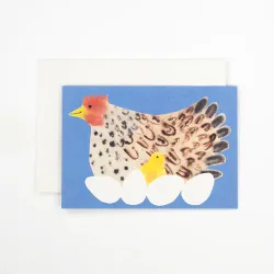 Hadley Hen Greetings Card