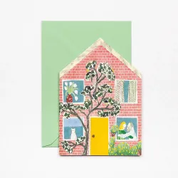 Hadley Townhouse Greetings Card
