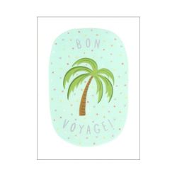 Palm Tree Bon Voyage Card L2751