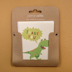Dinosaur Mini Thank You Note Cards MP2605