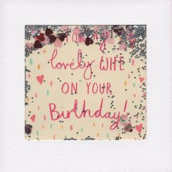 For My Lovely Wife on Your Birthday Card PS2691