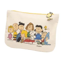Peanuts Gang and Snoopy House Pouch Bag