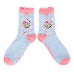 Powder Design A to Z Socks Letter O