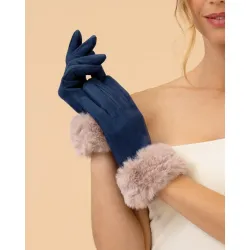 Powder Design Bettina Gloves Navy Blue