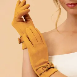Powder Design Fenella Gloves Mustard Yellow