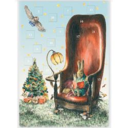 Elise Hurst Storytime Advent Calendar Christmas Card ACC097