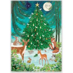 Heart of the Forest Advent Calendar Greetings Card ACC077