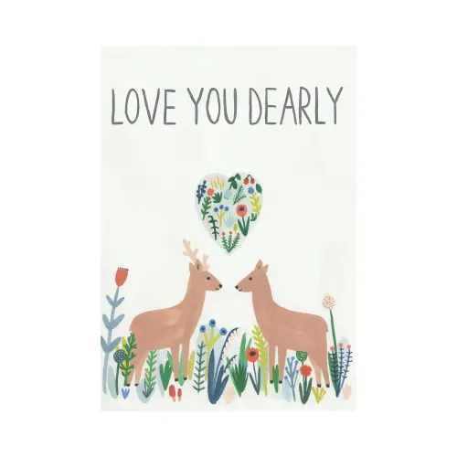 Love You Dearly Greetings Card GCN089