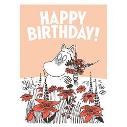 Moomin Happy Birthday Card GLP016