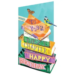 Next Chapter Happy Birthday Card GC2470
