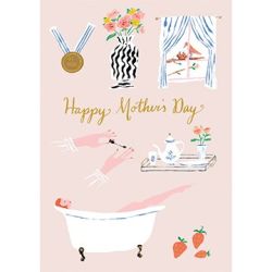 Relaxing Happy Mothers Day Card GC1987M