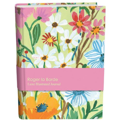 Roger La Borde Flower Field Illustrated Journal AS068