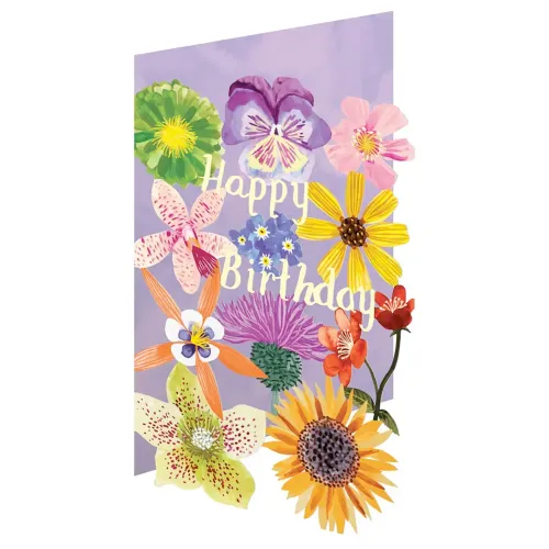 Supernova Happy Birthday Card GC2478