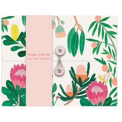 King Protea Flower Letter Writing Set WS046