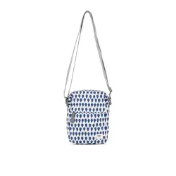 Roka Bond Across Body Bag Recycled Canvas Denim Rain
