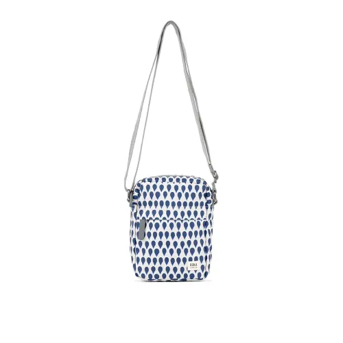 Roka Bond Across Body Bag Recycled Canvas Denim Rain