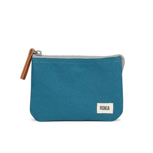 Roka Carnaby Small Wallet Sustainable Marine Blue