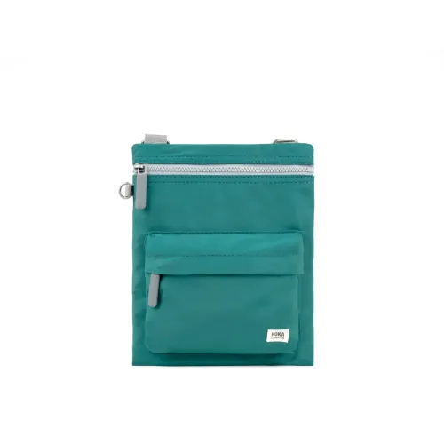 Roka Chelsea B Medium Cross Body Bag Nylon Teal